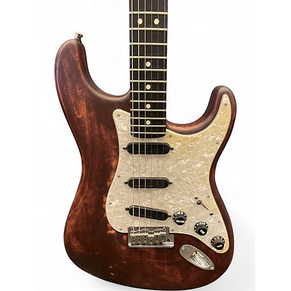 Used 2006 Fender AMERICAN STRATOCASTER REFINISHED Solid Body Electric Guitar