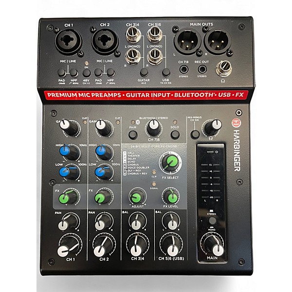 Used Harbinger LX8 Unpowered Mixer