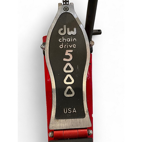Used DW 5000 Series Double Double Bass Drum Pedal