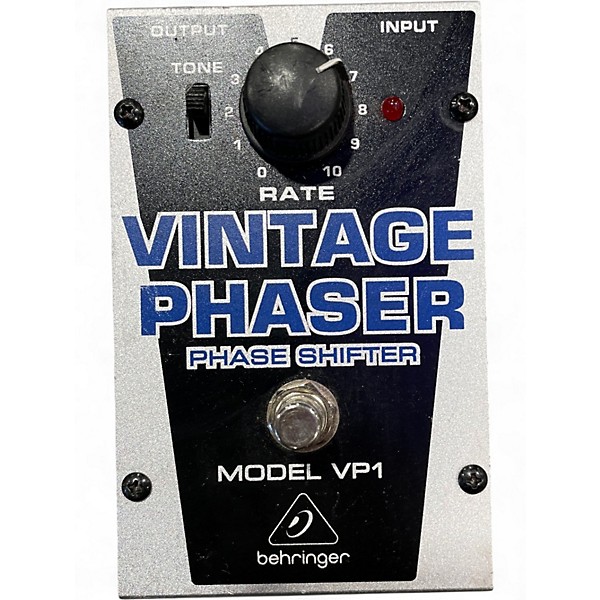 Used Behringer VP1 Vintage Phaser Effect Pedal