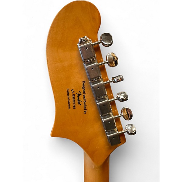 Used Squier Classic Vibe Starcaster Natural Hollow Body Electric Guitar