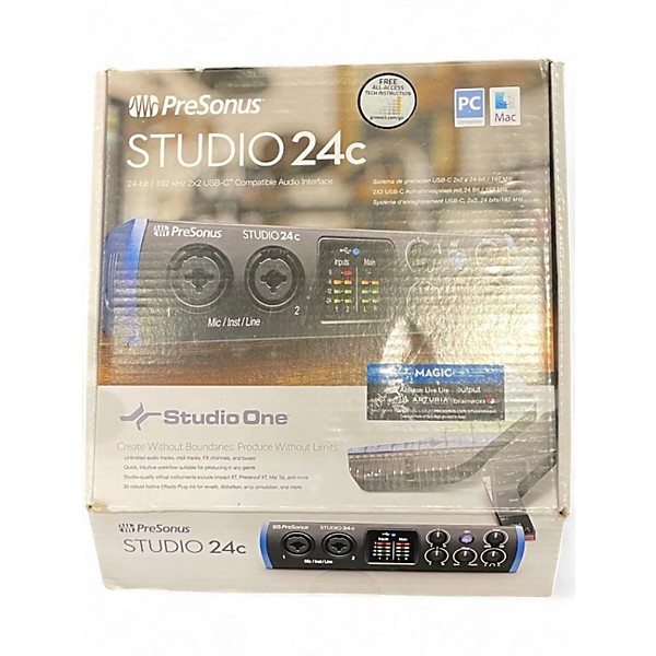 Used PreSonus Studio 24c Audio Interface