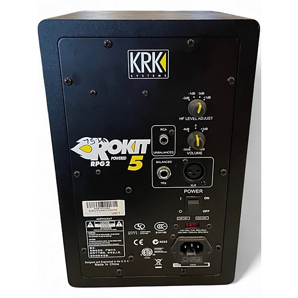 Used KRK RP5G2 Each Powered Monitor