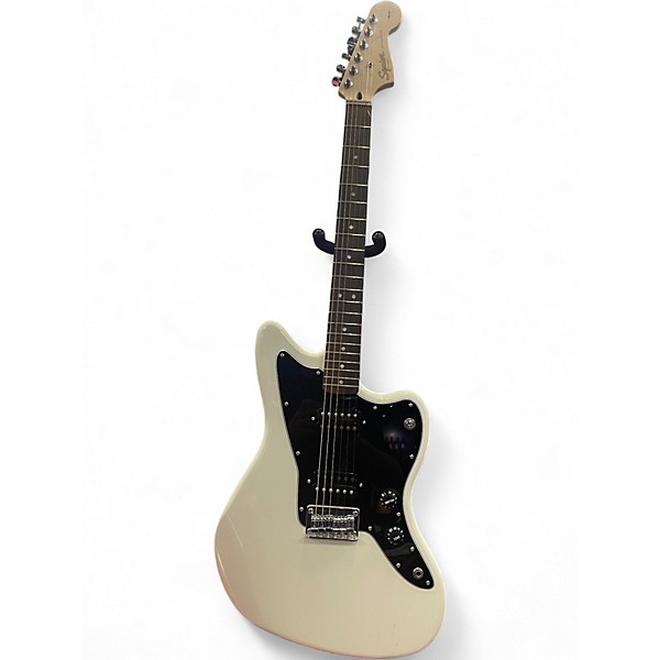 Used Squier affinity jazzmaster Alpine White Solid Body Electric Guitar