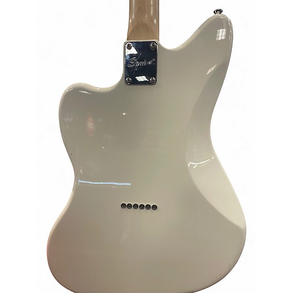 Used Squier affinity jazzmaster Alpine White Solid Body Electric Guitar