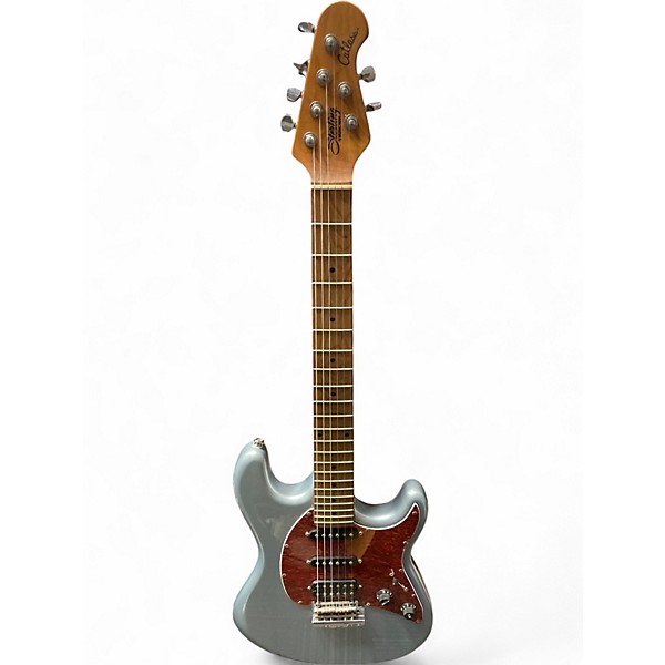 Used Sterling by Music Man CT50 FIRE MIST SILVER Solid Body Electric Guitar