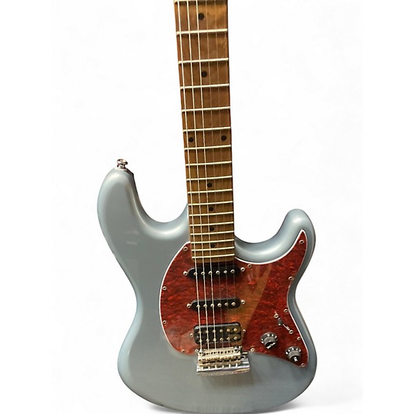 Used Sterling by Music Man CT50 FIRE MIST SILVER Solid Body Electric Guitar