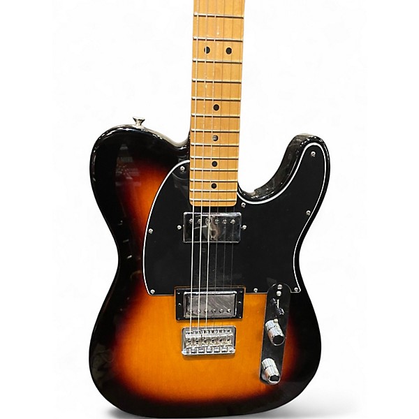 Used 2024 Fender PLAYER II TELECASTER HH 3 Color Sunburst Solid Body Electric Guitar