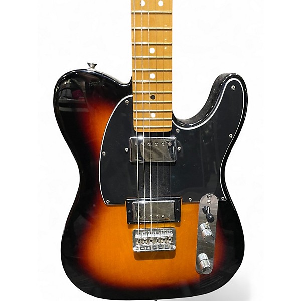 Used 2024 Fender PLAYER II TELECASTER HH 3 Color Sunburst Solid Body Electric Guitar