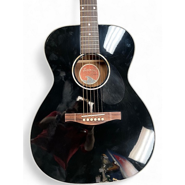 Used Eastman PCH2-OM-BK Black Acoustic Guitar