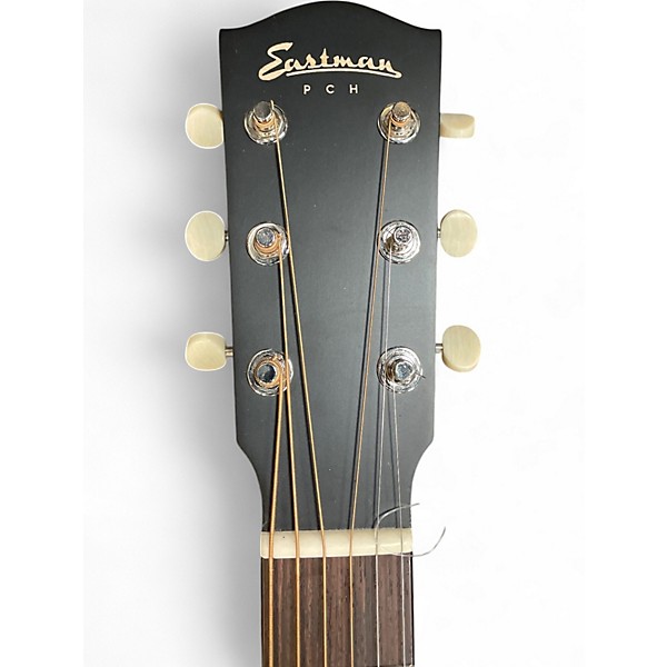 Used Eastman PCH2-OM-BK Black Acoustic Guitar