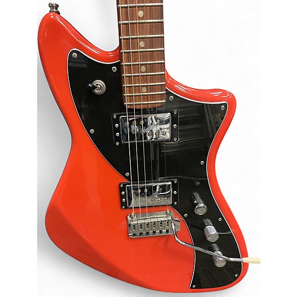 Used 2023 Fender Player Plus Meteora HH Fiesta Red Solid Body Electric Guitar