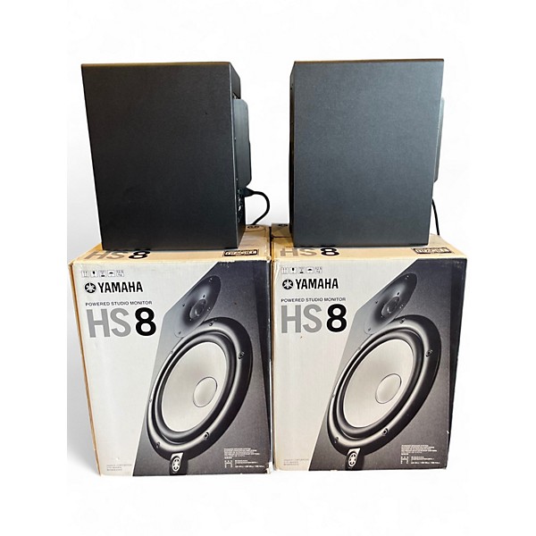Used Yamaha HS8 Pair Powered Monitor