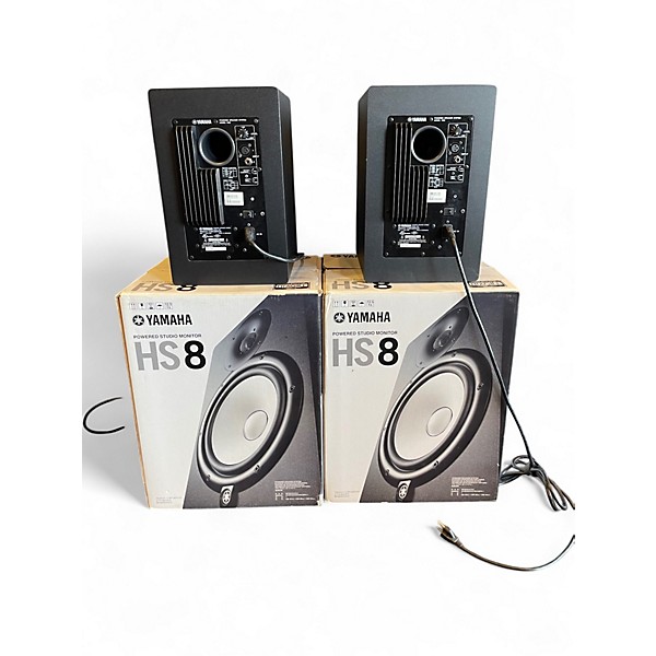 Used Yamaha HS8 Pair Powered Monitor