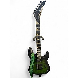 Used Jackson JS20DKQ Green Solid Body Electric Guitar