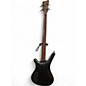 Used Warwick Corvette Double Buck 4 String Black Electric Bass Guitar