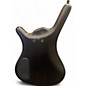 Used Warwick Corvette Double Buck 4 String Black Electric Bass Guitar