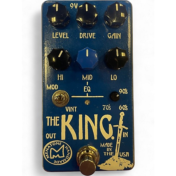 Used Menatone The King Effect Pedal