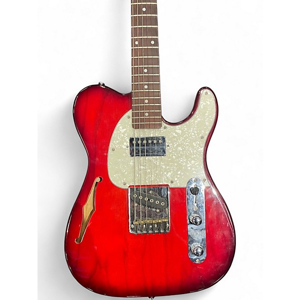 Used G&L Tribute ASAT Classic RED Solid Body Electric Guitar