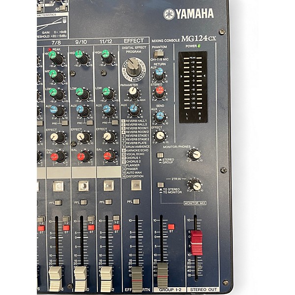 Used Yamaha MG124CX Unpowered Mixer