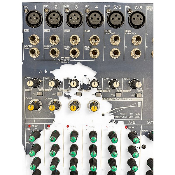 Used Yamaha MG124CX Unpowered Mixer