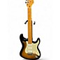 Used Fender American Deluxe Stratocaster 2 Tone Sunburst Solid Body Electric Guitar