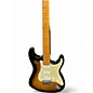 Used Fender American Deluxe Stratocaster 2 Tone Sunburst Solid Body Electric Guitar