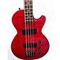 Used Epiphone Les Paul SPECIAL BASS Trans Red Electric Bass Guitar