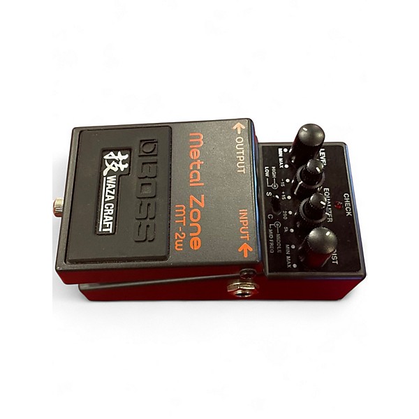 Used BOSS MT2W Metal Zone Waza Craft Effect Pedal