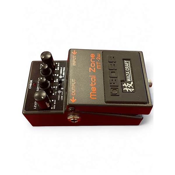 Used BOSS MT2W Metal Zone Waza Craft Effect Pedal