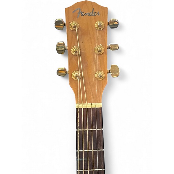 Used Fender DG22S Natural Acoustic Guitar