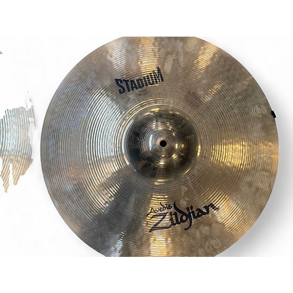 Used Zildjian 18in 18" Stadium Medium Pair Marching Cymbal