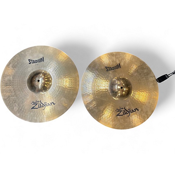 Used Zildjian 18in 18" Stadium Medium Pair Marching Cymbal