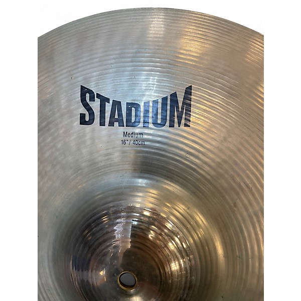 Used Zildjian 18in 16" Stadium Medium Pair Marching Cymbal