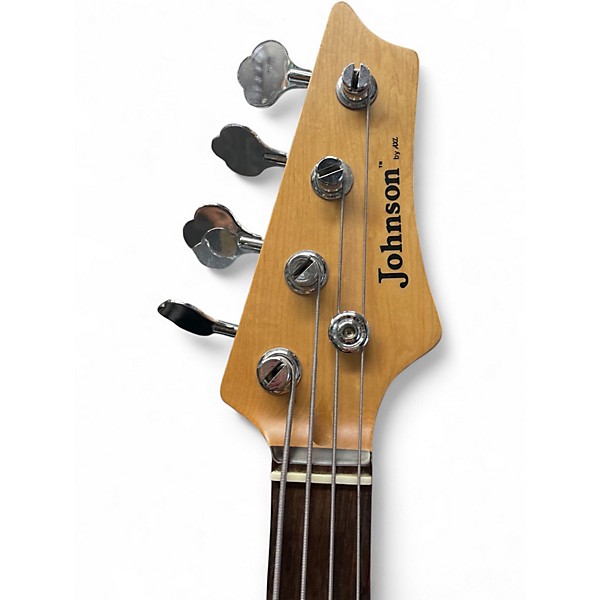 Used Johnson BASS Black Electric Bass Guitar