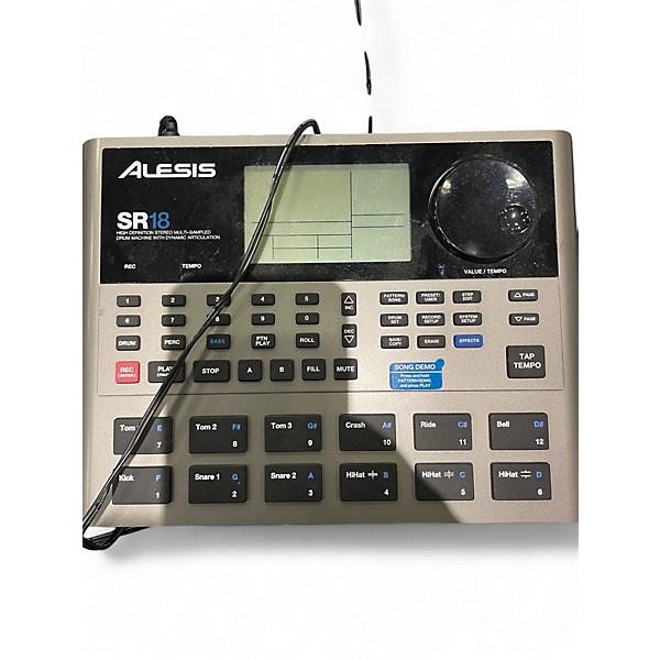 Used Alesis SR18 Drum Machine