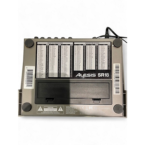 Used Alesis SR18 Drum Machine