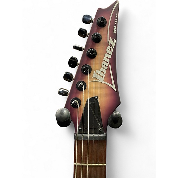 Used Ibanez RGA42FM Purple Sunburst Solid Body Electric Guitar