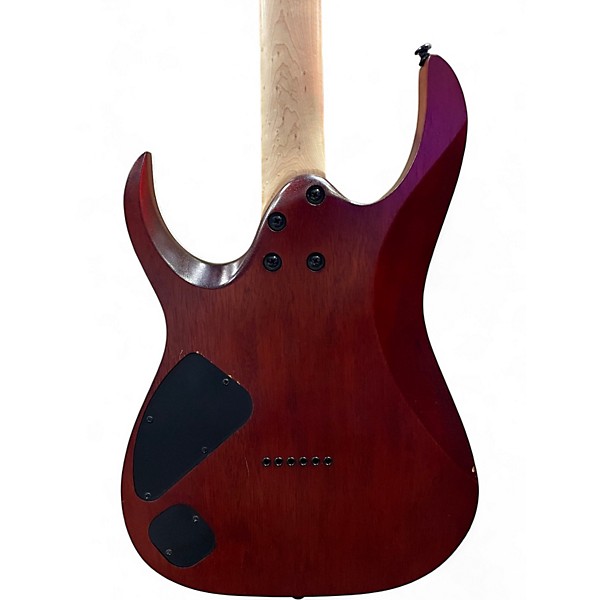 Used Ibanez RGA42FM Purple Sunburst Solid Body Electric Guitar