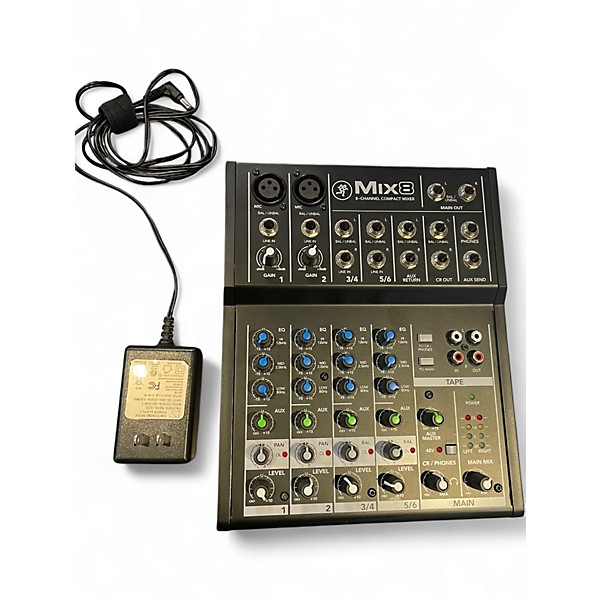 Used Mackie MIX8 Unpowered Mixer
