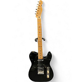 Used 2001 Fender Deluxe Nashville Telecaster Black and Gold Solid Body Electric Guitar