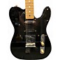 Used 2001 Fender Deluxe Nashville Telecaster Black and Gold Solid Body Electric Guitar