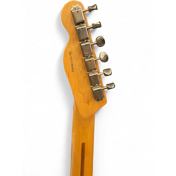 Used 2001 Fender Deluxe Nashville Telecaster Black and Gold Solid Body Electric Guitar