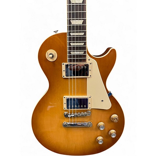 Used 2022 Gibson Les Paul Classic Honey Burst Solid Body Electric Guitar