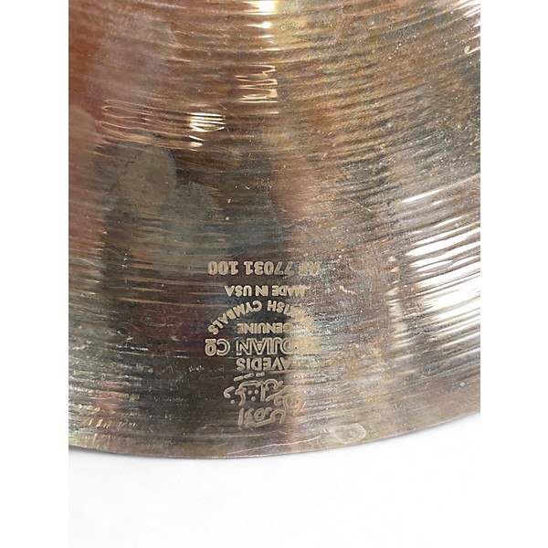 Used Zildjian 14in S Family Rock Hi-Hat Pair Cymbal