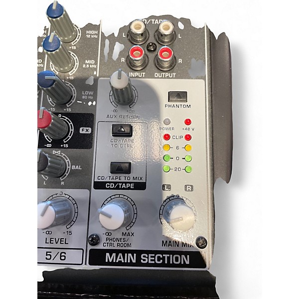 Used Behringer Xenyx 802 Unpowered Mixer