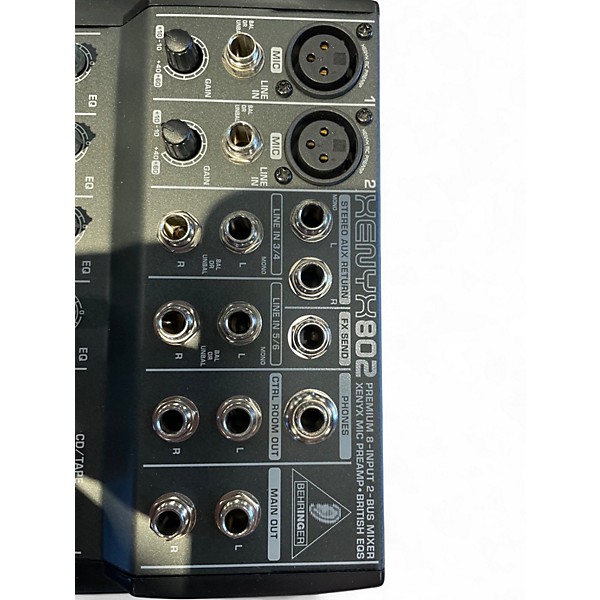 Used Behringer Xenyx 802 Unpowered Mixer