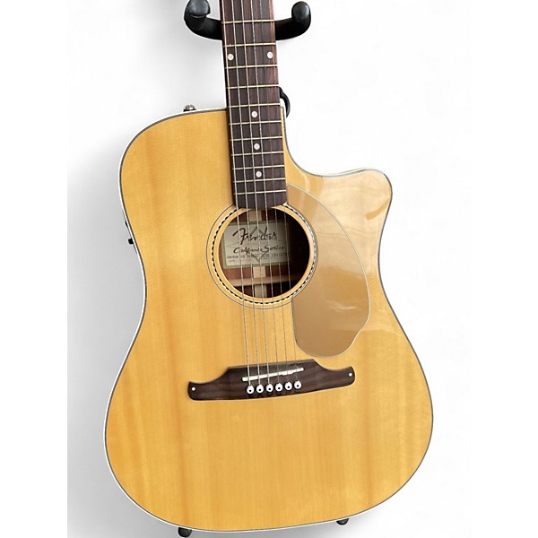 Used 2013 Fender Sonoran SCE Natural Acoustic Electric Guitar