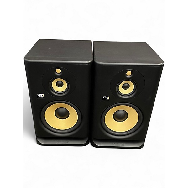 Used KRK RP10 ROKIT G4 3-Way Pair Powered Monitor