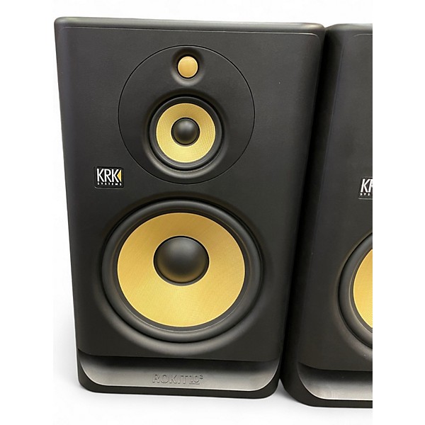 Used KRK RP10 ROKIT G4 3-Way Pair Powered Monitor